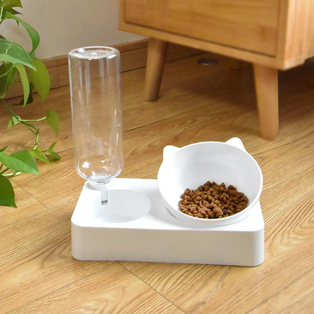 Cat's Food and Water Bowl Cat's Food and Water Bowl